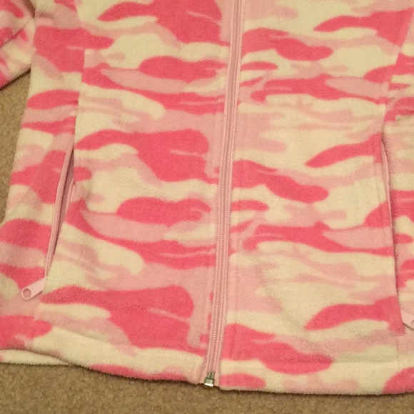 Girls size 14-16 Columbia sweatshirt w turtle neck - Picture 3 of 4